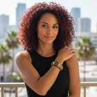 Vintage Hammered Triple-tone Metal Bangle Bracelet Copper Brass Silver Boho