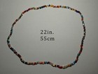 21pcs Girls Boys 20 Beaded Bracelet 1 Necklace  2 Charm Kids Bracelet Stackable
