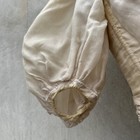 Vintage 1970s Does Victorian White Balloon Sleeve Blouse Ballet Costume Bodice