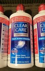  5  Clear Care Triple Action Cleaning Solution 12oz  exp  12 26 