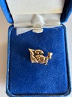 Western Airlines 1960 Gold Tie Tack Pin    billie Eilish    Wally Bird Martini