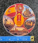 2026 Fifa World Cup Spain Espa  a Soccer Ball Decal   Sticker Water Resistant Uv