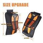 X3 Center Seat Storage Bag Compatible With Can Am Maverick X3  Shoulder Orange