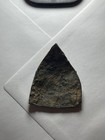 Old Thai Buddha Amulet Clay Triangle Vintage Buddhist Pendant