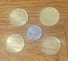 Uruguay Lot Of 5 Coins  Nice  See Pictures 