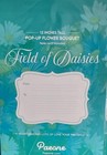 Paeone Pop-up Daisy Flower Card 3d Forever Bouquet Greeting Card