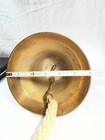 Vintage Brass Ship Bell Nautical Fireman s Fire Bell With Rope Decor 6  in