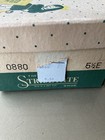 Vintage 1950   s Stride Rite White Baby Shoes Size 5 5 E Original Box With Shoes