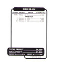 Pull Tab Ticket - Jar - Game - Bird Brain - 7 440ct