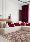 Transitional Charcoal Hand-knotted Area Rug 8 2  X 9 10  Oriental Wool Carpet