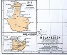 1872 Petermann Map East Indies Melanesia Solomon Hebrides New Caledonia Anatom