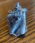 Hand Crafted Vintage Pewter Wizard Made In Usa