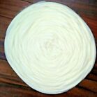 30 Lb Bulk Wholesale White Wool Roving  Bulk Wool Roving