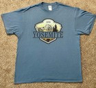 Vintage Yosemite National Park Bear Tshirt Sz Xlarge 90s Blue Good Condition