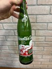 Vintage 1960s Mountain Dew One Pint Glass Soda Bottle Filled By Louise   Al