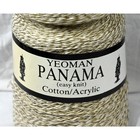 Lot Of 2 Yeoman Panama Cotton acrylic Yarn Cones Linen Mix
