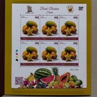 Indonesia Bandung 2026 Asian International Stamp Fruits Overprint