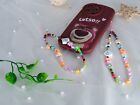 Kawaii Crystal Beads Phone Charm Strap Phone Lanyard Phone Accessory Phone Strap