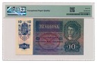Austria Banknote 10 Kronen 1919 Pmg Ms 66 Epq Gem Uncirculated