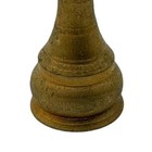Vintage Antique Brass Lamp Finial 3 8  Thread Art Deco Retro Mid Century
