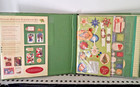Large Vintage Christmas Holiday Deluxe Scrapbook Kit-new Seasons 14 X 12 5 New