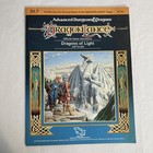 Ad d Dragonlance Dragons Of Light Dl7 9136 Tsr 1985 With Map