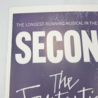 Vintage 70s The Fantasticks Second Decade Theater Window Card Poster 14 x22 