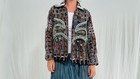 Vintage Solola Jacket  Guatemalan  Hand-woven   Embroidered  4306