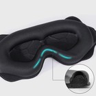 3d Travel Silk Eye Mask Sleeping Soft Padded Shade Cover Rest Relax Blindfold