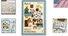 Vintage Scrapbook Sticker Book 50 Sheets 1300  Cute Elements For Journaling C   