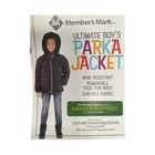 Member s Mark Boy s Ultimate Weather Resistant Parka Jacket