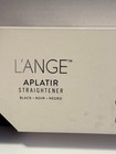 L   ange Aplatir Ceramic Hair Straightener Flat Iron Black Dual Voltage