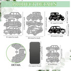 6 Styles Car Die Cuts For Card Making Cars Sedans Embossing Metal Cutting Dies S