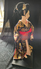 30cm 12  Japanese Brocade Kimono Kabuki Doll Geisha Figurine Statue Decor F3