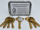 Locksport Premium Kwikset 6-pin Practice Lock   Diy Challenge Lock Kit