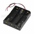 Aa Battery Holder Case Box With Wire Leads For 3x Aa Batteries 4 5v - Usa Seller