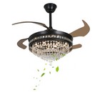 Modern Ceiling Fan Light  42 Inch Ceiling Fan Light W  Remote Control