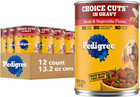 3pk Pedigree Choice Cuts Wet Dog Food  Steak   Vegetable  13 2 Oz  12 Count