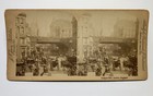 Ludgate Hill  London England   Antique Stereoview Old Photo   J f  Jarvis Scarce