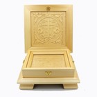Reliquary Box Orthodox Christian Carved Wooden Handcarved 11 41 