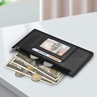 Slim Credit Card Wallet Holder Change Pouch Rfid Blocking Business Cards Cases