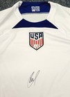 Christian Pulisic Signed Team Usa Usmnt Jersey Autograph   Beckett Bas