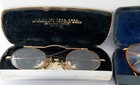 Rare Large Job Lot Antique   Vintage Reading Glasses   Cases 