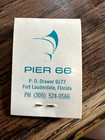 Vtg Pier 66 Hotel   Marina Restaurant Ft Lauderdale-  mending Kit ---rare   