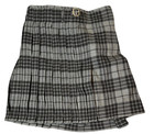 Grey Scottish Mens Kilt Tartan Kilts Traditional Highland Dress 100  Wool