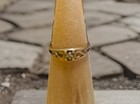 10 K Yellow Gold Diamond Ring Baby Ring Size 1 