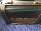 Rare Old Grund  g Concert Boy Radio original antique green Leather Clad obsolete