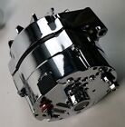 Sbc Sb Chevy 350 Pulley   Bracket Kit W  Chrome Power Steering Pump   Alternator