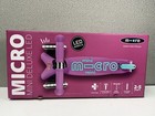 Micro Mini Deluxe Led Three-wheeled  Lean-to-steer  Swiss-designed  Lavender
