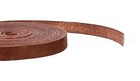 Cleverdelights 12 7mm Leather Strap - Antique Brown Color - 15 Feet - 1 2 Inch